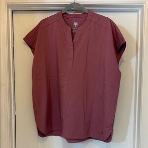 Healing Hands Pink Journey scrub top